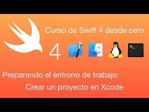 Curso Swift 4: Crear un proyecto en Xcode {Leer Descripción}