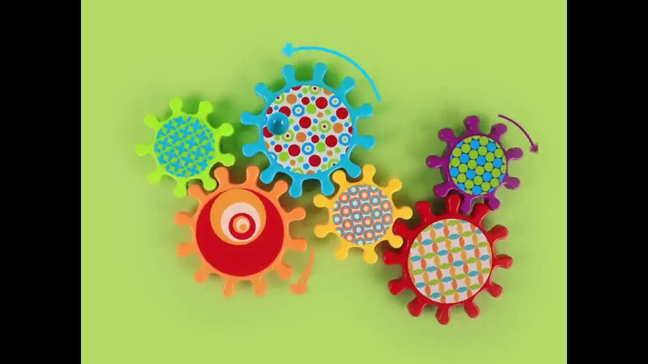 Шестеренки  MECHANIX и FLOWER PUZZLE  Happy Baby