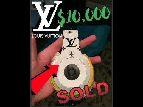 CUSTOM LOUIS X VUITTON BEATS BY DRE 