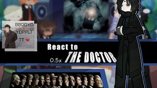 Harry Potter react to Severus Snape as the doctor 5.0x (confusing AU)