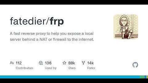 GitHub - fatedier/frp: A fast reverse proxy to help you expose a local server behind a NAT or fir...