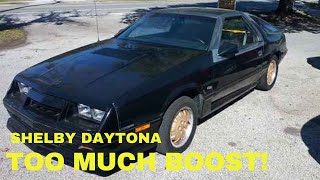 Shelby Dodge Daytona Turbo Z Overboosting! (how to completely redo the vacuum system)