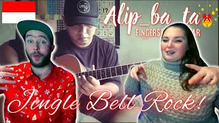 Merry Christmas, Alipers!🎄| Jingle Bell Rock - fingerstyle cover | REACTION #alipbata #indonesia