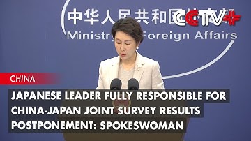 Japanse leider volledig verantwoordelijk voor uitstel van resultaten gezamenlijke enquête China-J...