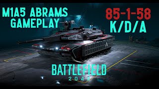 Battlefield 2042 | M1A5 Abrams Gameplay | Only Battle Sound | No Comment