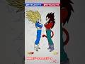 【ベジータVSベジータ】変身DAIMAベジータVS GTベジータ #shorts #dragonball #ドラゴンボール #dragonballdaima #ドラゴンボールダイマ