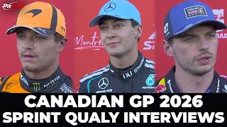 F1 Drivers Post Sprint Qualifying Interviews | Canadian Grand Prix 2026