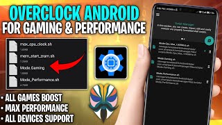 Overclock Android For Gaming & Performance | Fix Fps Shutters ! Lag Fix - No Root