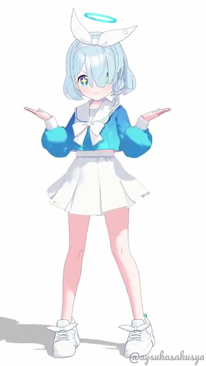 Arona Dance - Blue Archive #bluearchiveglobal #waifuedit #arona #dancevideo #mmd #fypage
