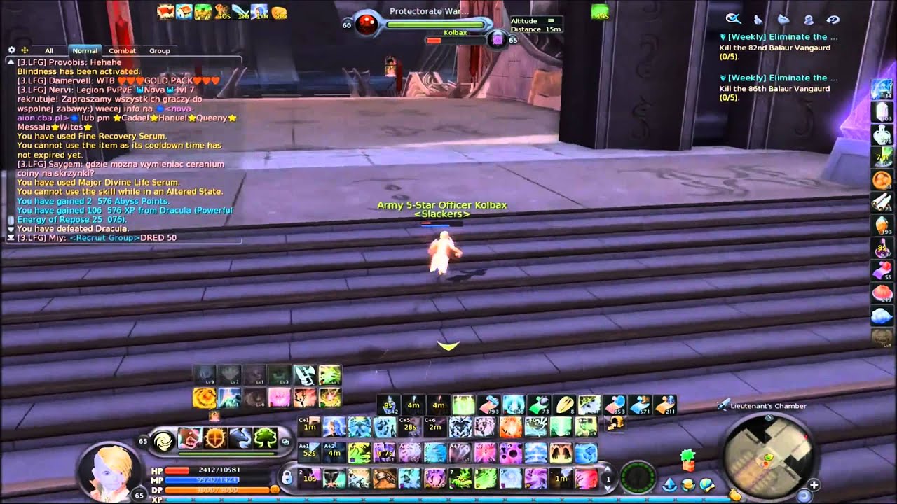 Aion 4.5 Barus PvP SM Kolbax