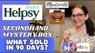 WHAT SOLD in 90 Days? Helpsy Source Madewell Secondhand Clothing Mystery Box  Reselling Online