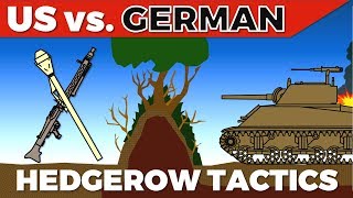 US vs. German Hedgerow Tactics - Stuck in Normandy