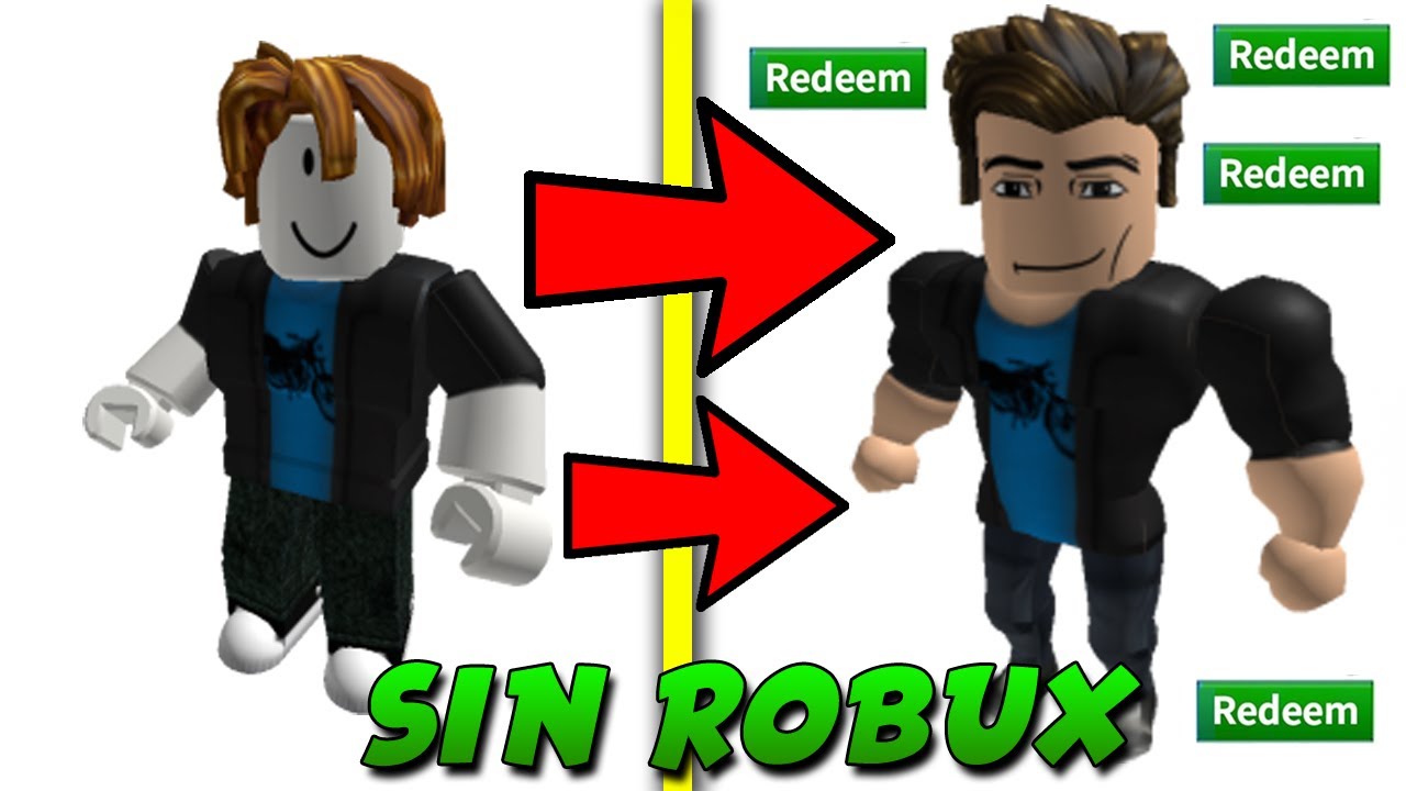 como tener musculos en roblox 