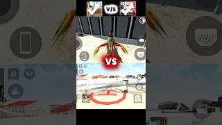 Cute Girl vs Franklin Flying Challenge ☠️ - in Indian bike drawing 3d 🤯#gaming #3d