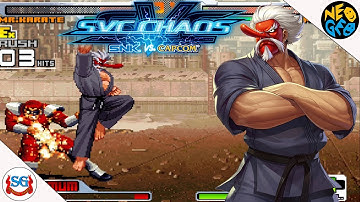 SVC Chaos: SNK vs. Capcom (Neo Geo AES / 2003) – Shin Mr. Karate (Playthrough  / LongPlay)