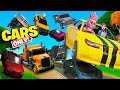 FORTNITE MA 100 GIOCATORI USANO LE AUTO!
