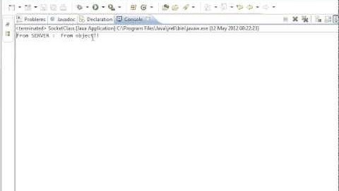 Java programming part 50 Java  Sockets 3 : ObjectInputStream ObjectOutputStream