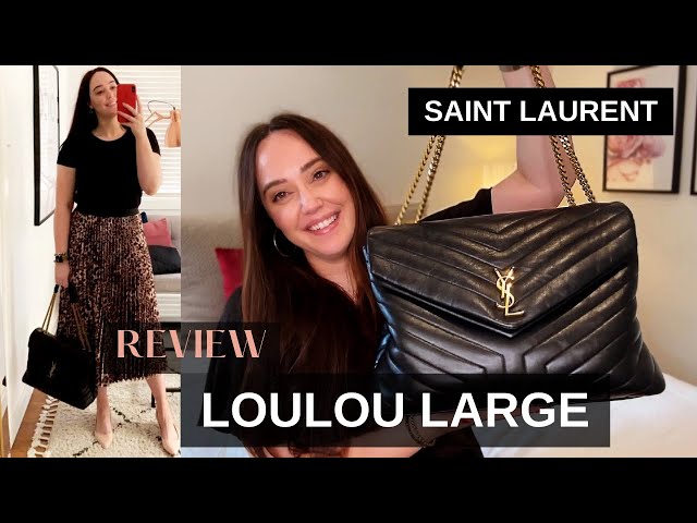 SAINT LAURENT LOULOU LARGE REVIEW 2023