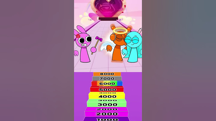 New  Kiss Run Challenge : Angel Oren vs Pinki (feat. Aqua) #sprunki  #pinki  #oren  #shorts
