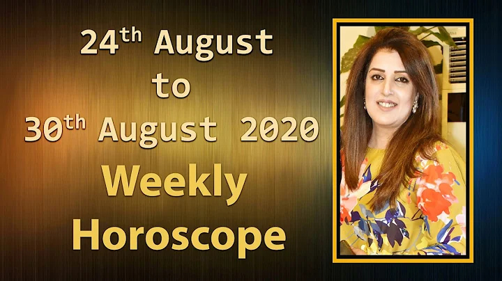 Weekly Horoscope | 24 August to 30 August 2020 | Ye Hafta kaisa Rahe Ga | Tarot Reading | Best Astro