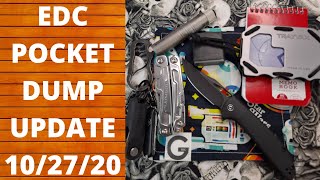 EDC POCKET DUMP UPDATE 10/27/2020, EVERYDAY CARRY, EDC
