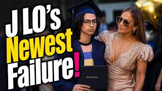 J Lo FAILS AGAIN & Looks Like A TRAMP Attending Her Son's High School Graduation