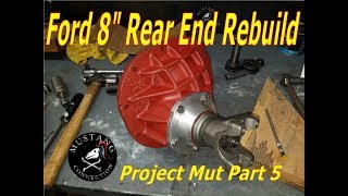 DIY How to Rebuild a Ford 8' Rear End Quick Performance 3.55 Traction Lock Project Mut Part 5