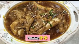 Memoni Beef Payee Recipe