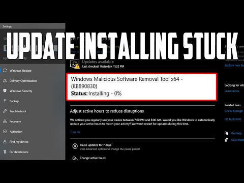 How to Fix Windows Update Installing Stuck on 0  in Windows 10