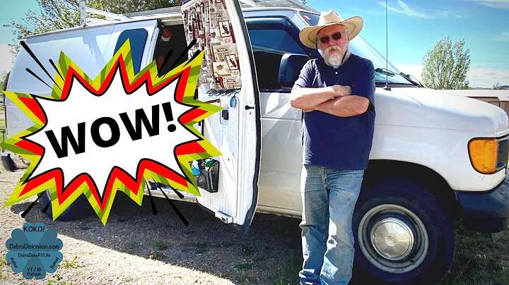 Tour of Robert's Cargo Van Camper Conversion: A $5...