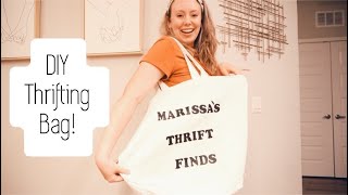 DIY Thrift Bag! | Upcycled Thrift Flip! by Little Mrs Mariss 47 views 1 year ago 9 minutes, 37 seconds