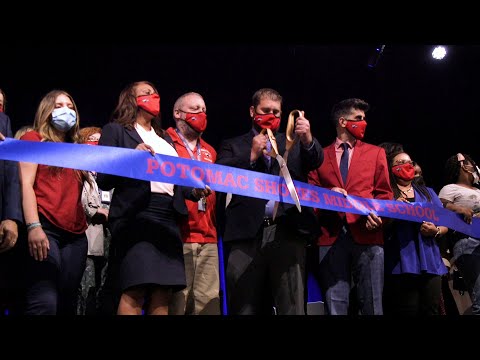 Potomac Shores Middle School holds ribbon-cutting ceremony