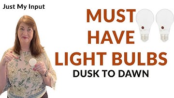 DUSK TO DAWN LIGHTBULBS- NO MORE FLIPPING THE LIGHT SWITCH ANYMORE! NO PROGRAMMING OR WIFI NEEDED.