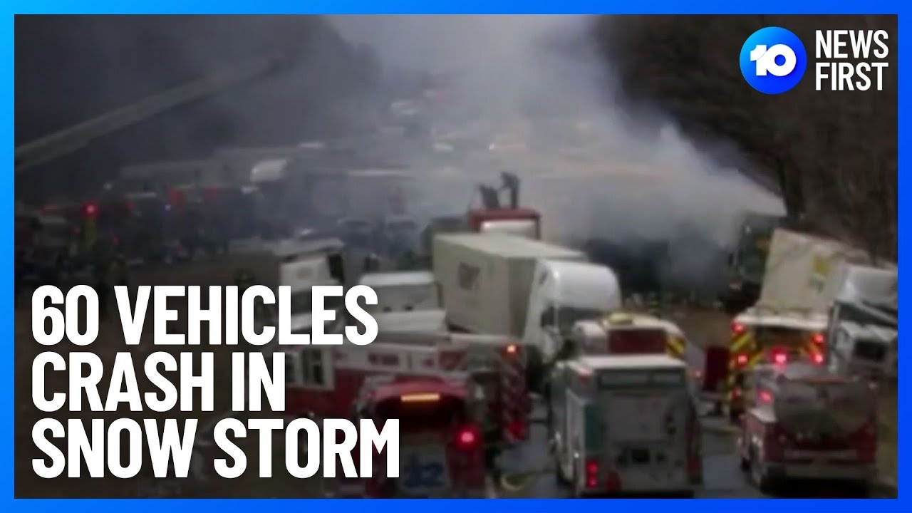 Snow Storm Causes 60 Vehicle Deadly Pileup In Pennsylvania 10 News