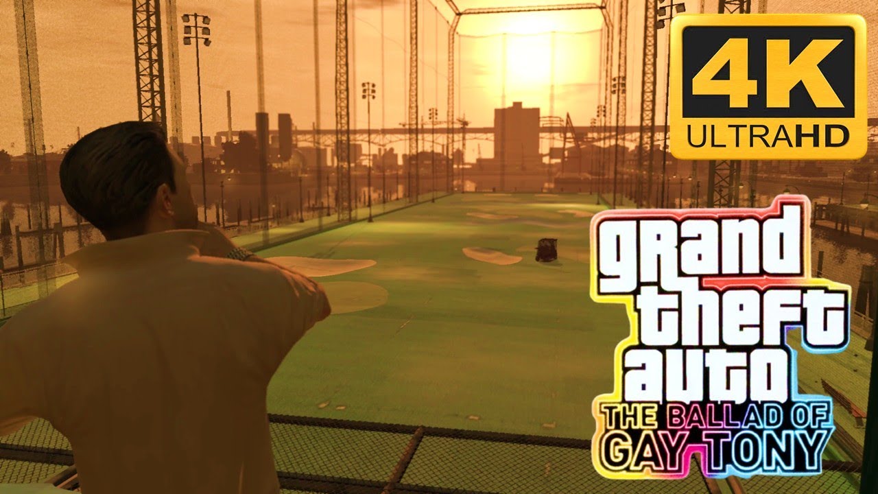 GTA IV THE BALLAD OF GAY TONY | Practice Swing | Mission 05 | PC Game | 4K Quality