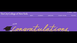 CUNY City College of New York  Website: All Explained!