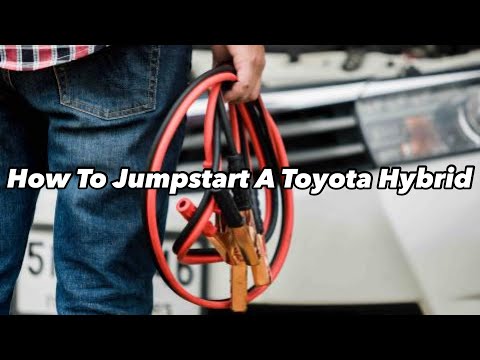 How / Where to JumpStart a Toyota Hybrid Corolla Cross with a dead battery