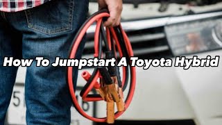 How / Where to JumpStart a Toyota Hybrid Corolla Cross with a dead battery