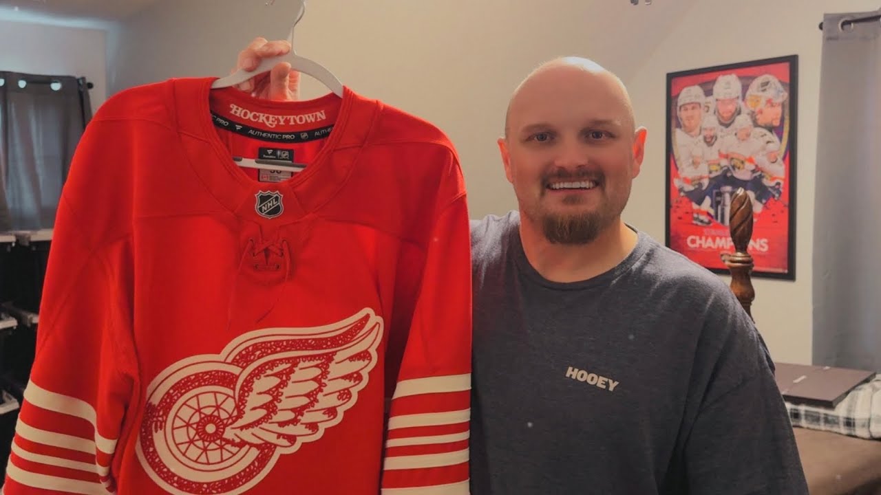 Detroit Red Wings “ Authentic Pro” Centennial Jersey 