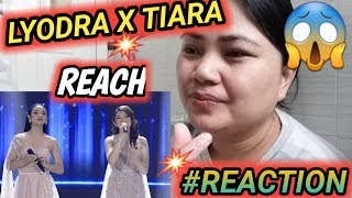 LYODRA X TIARA - REACH (Gloria Estefan) - KONSER KEMENANGAN - Indonesian Idol 2020|| REACTION