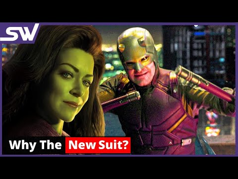 Why Daredevil Has a Yellow Suit In She-Hulk?