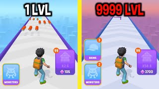 MAX LEVEL in Monsters Squad Rush Game screenshot 2