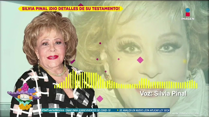 ¡Silvia Pinal aclara polémica de su testamento y el supuesto complot de Luis Enrique Guzmán!