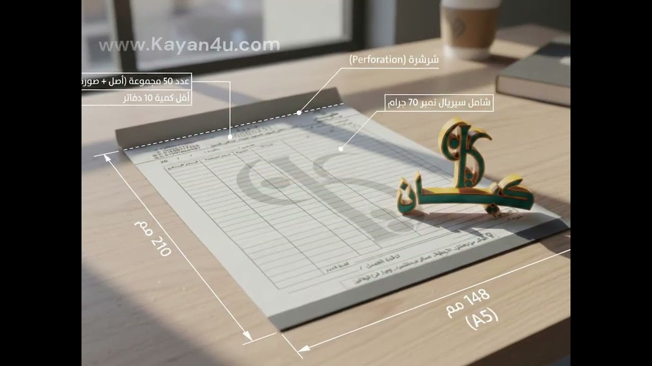 خدمة طباعة الدفاتر والمطبوعات بجودة عالية | تصميمات احترافية وأسعار مميزة