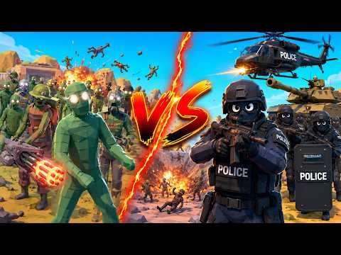 POLICE TEAM vs ZOMBIES | TABS
