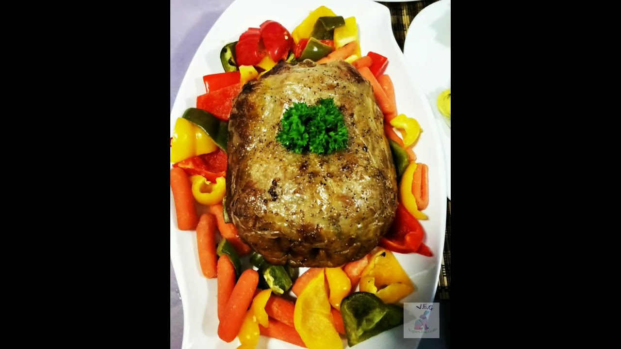 Vegan Seitan Turkey by YdaJun's Plant-based kitchen