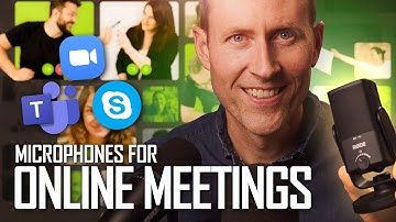 Microphones for Zoom & Teams Meetings for Beginners