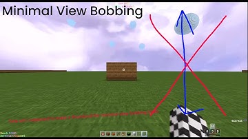 I made MINIMAL VIEW BOBBING for Minecraft Bedrock… | Minecraft Bedrock Modding