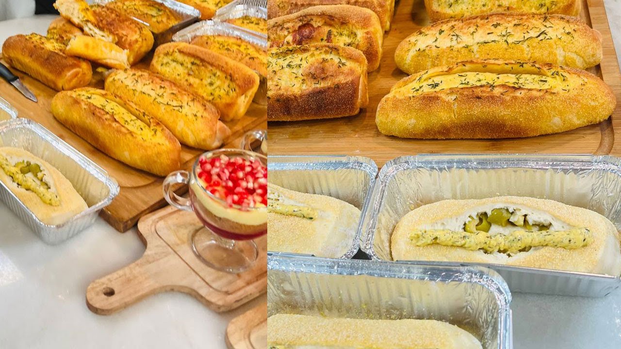 العزومة مع الشيف فاطمة أبو حاتي | خبز الجبنة والزعتر - كيكة الطاقة - ترايفل الجيلي بالرمان