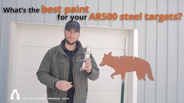 What paint should I use for my AR500 steel targets? | find out in the 1st 20 seonds.